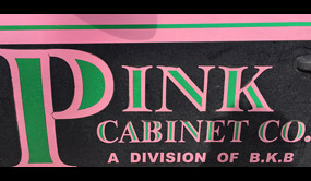 Pink Cabinet Company Logo 
